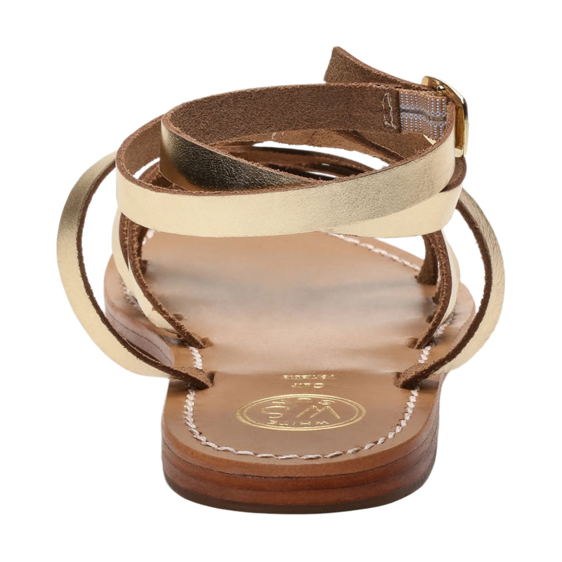 White Sun - Sandales Montgomery - Dark Gold Buff - Dark Gold