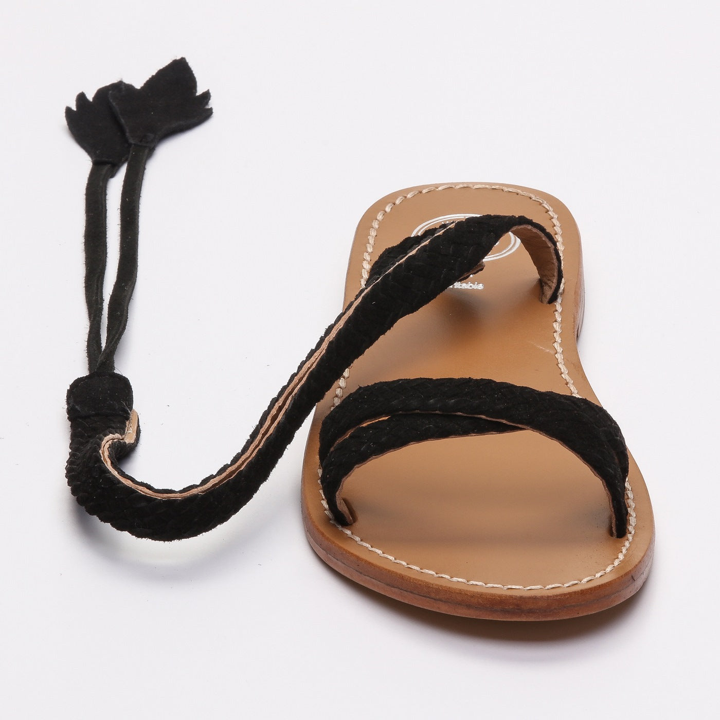 White Sun - Sandals Mora - Black - Women