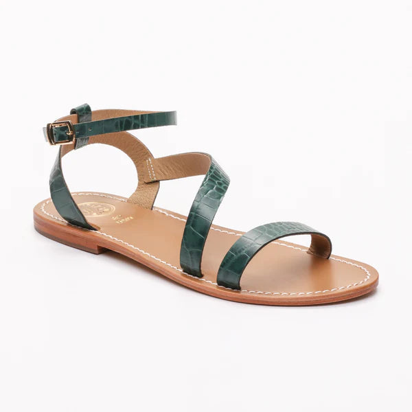 Sandales Xigala - Green Croco