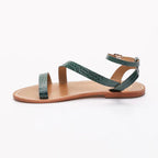 Sandales Xigala - Green Croco