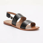 Sandales Sawan - Black Croco