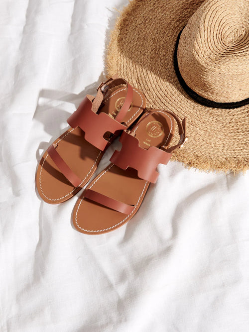 Sandalias Davitza - Camel
