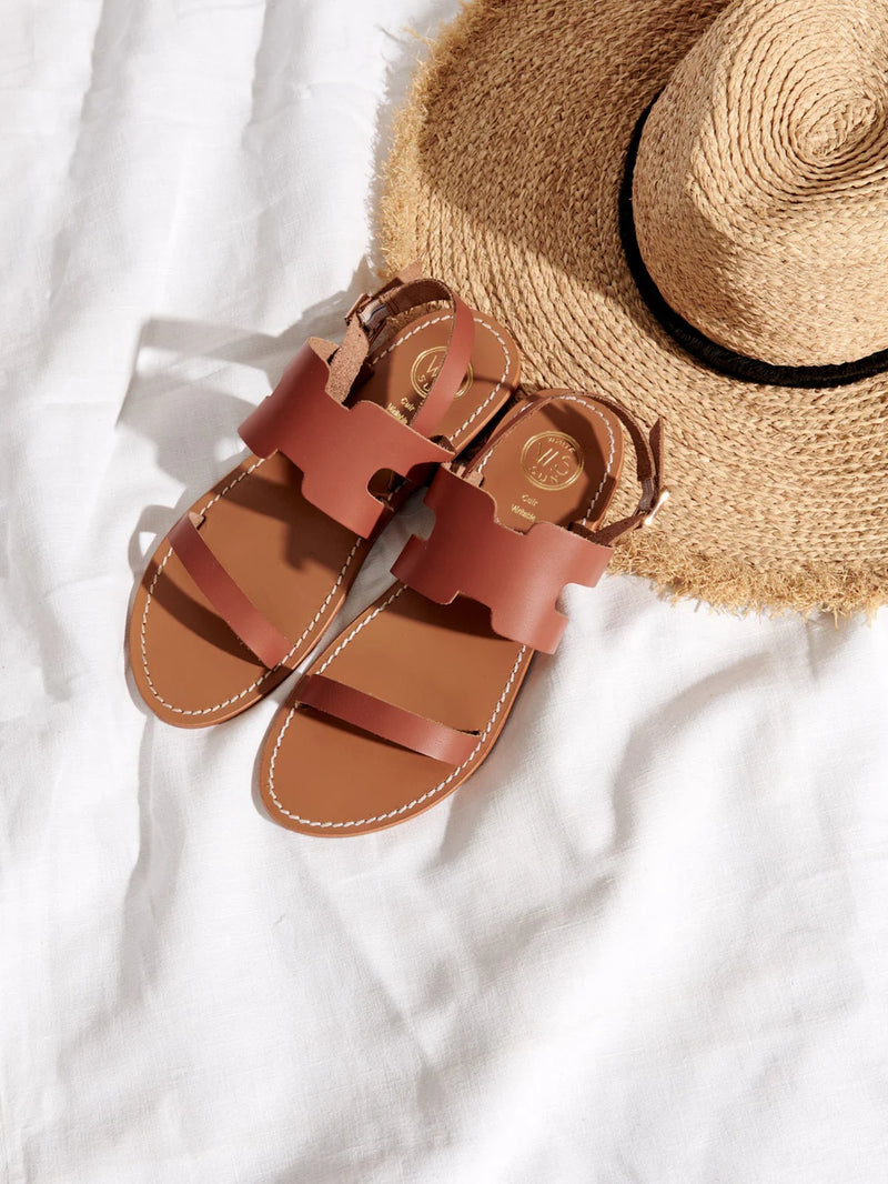 Sandalias Davitza - Camel