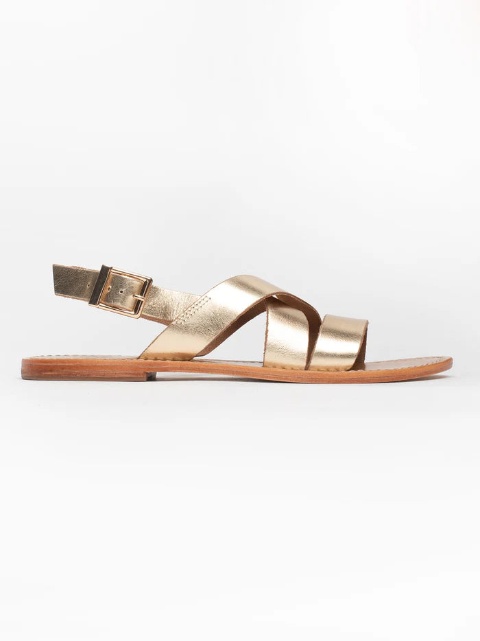 Marney Sandals - Dark Gold