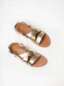 Marney Sandals - Dark Gold