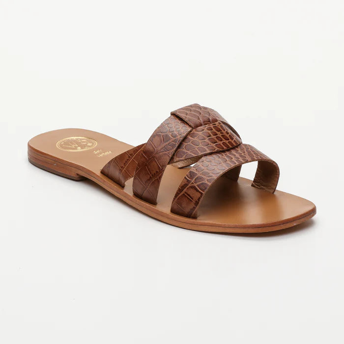 Mules Noham - Camel Croco