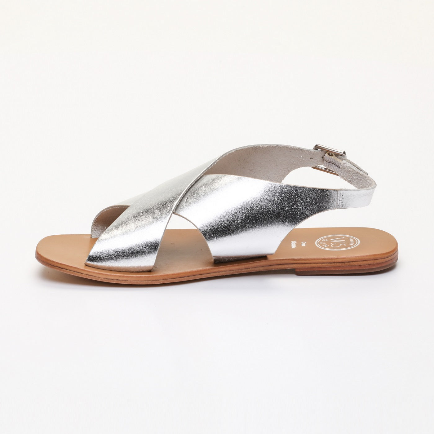 White Sun - Sandalias Mawalter - Plateado - Mujer
