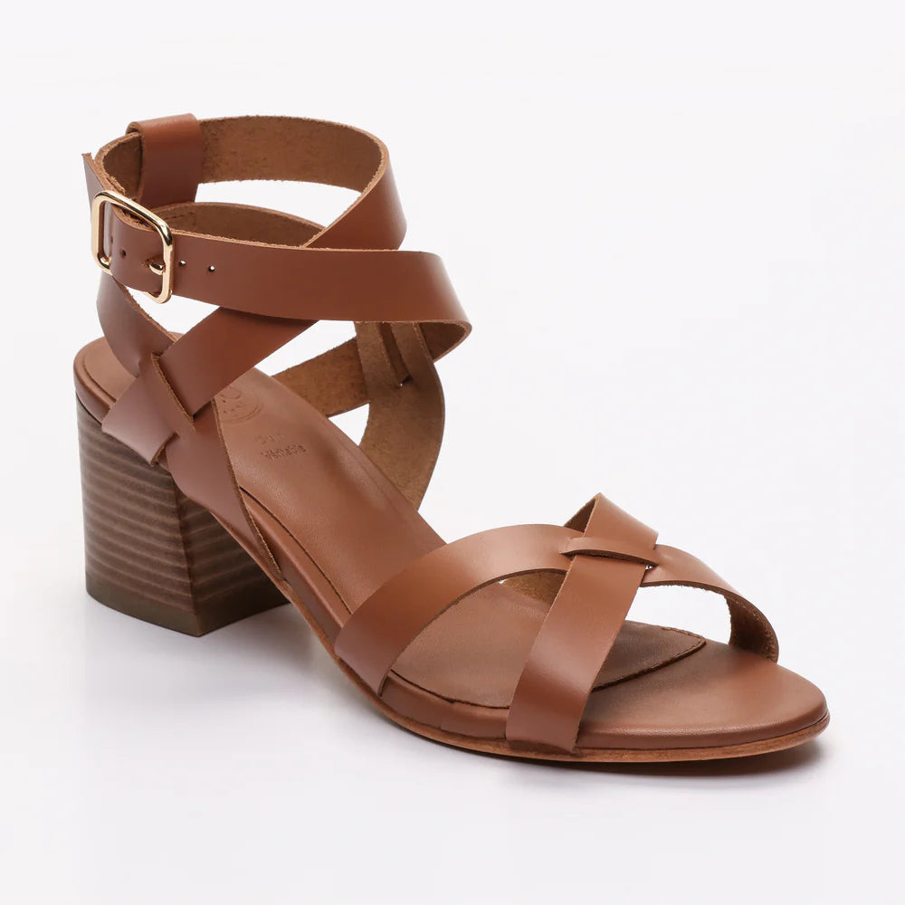 Sandalias de Tacón Anaba - Camel