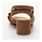 White Sun - Bena Heeled Sandals - Brown