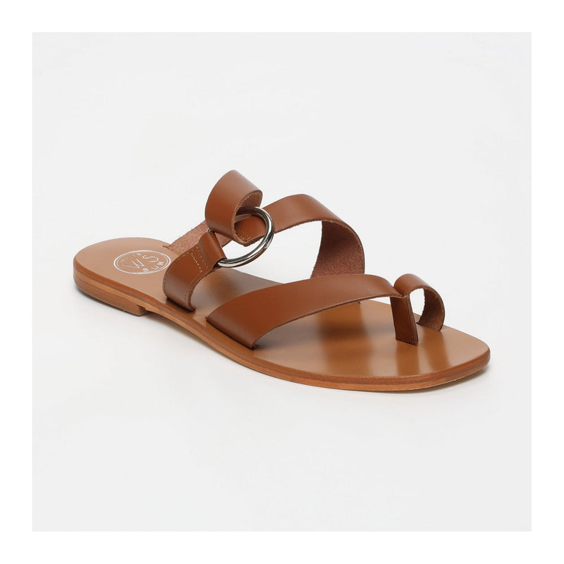 Sol Blanco - Mules Emma - Camel Buff - Camel