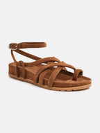Sandalias Ava - Camel