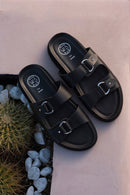White Sun - Mules Charlotte - Noir