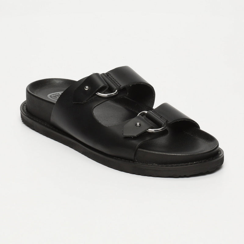 White Sun - Mules Charlotte - Noir