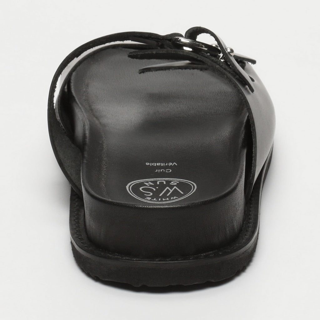 White Sun - Mules Charlotte - Noir