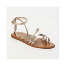 White Sun - Sandales Amelia - Platinium - Femme