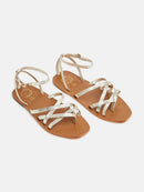 Sandalias Amelia - Platino