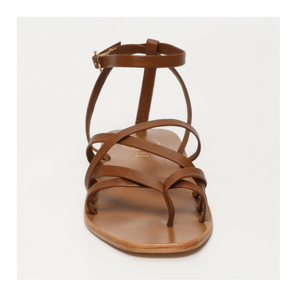 White Sun - Amelia Toe-Post Sandals - Camel - Women