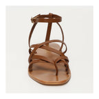 White Sun - Amelia Toe-Post Sandals - Camel - Women