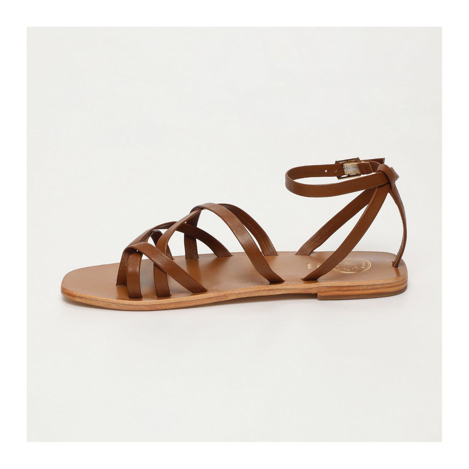 White Sun - Amelia Toe-Post Sandals - Camel - Women