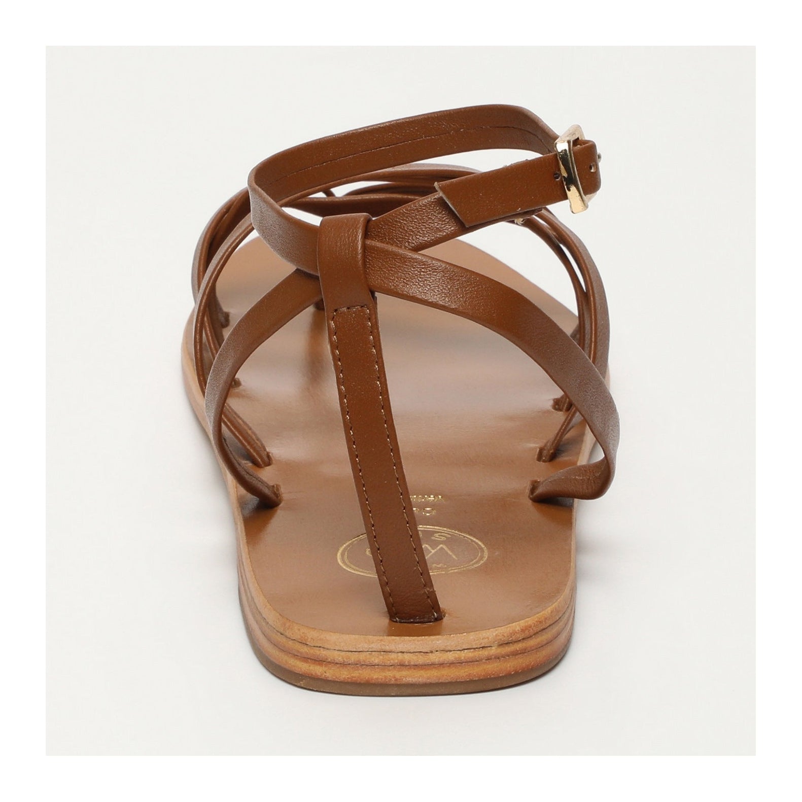 White Sun - Amelia Toe-Post Sandals - Camel - Women
