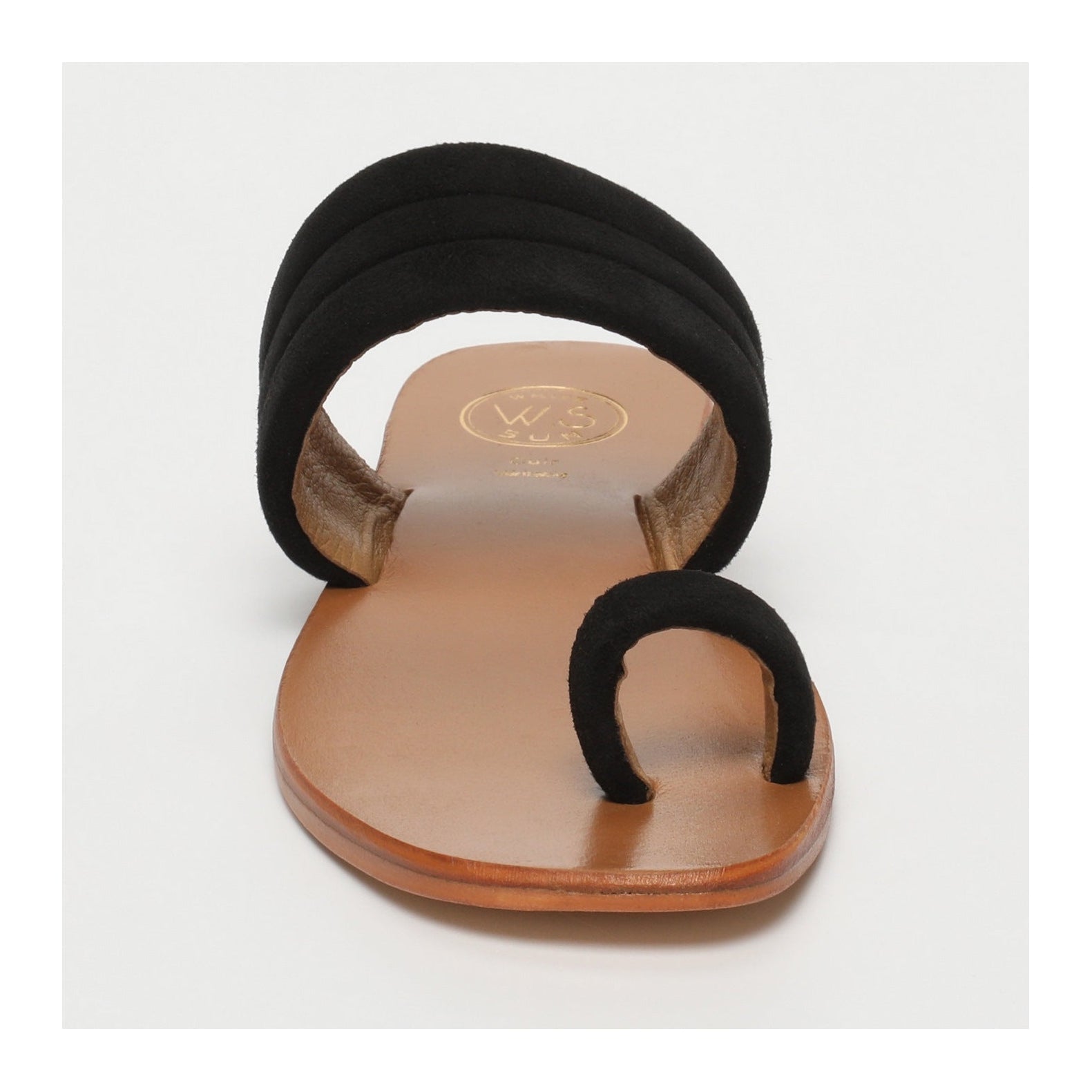 White Sun - Mules Entre-Doigts Millu - Noir - Femme