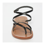 White Sun - Luna Sandals - Black Buff - Black
