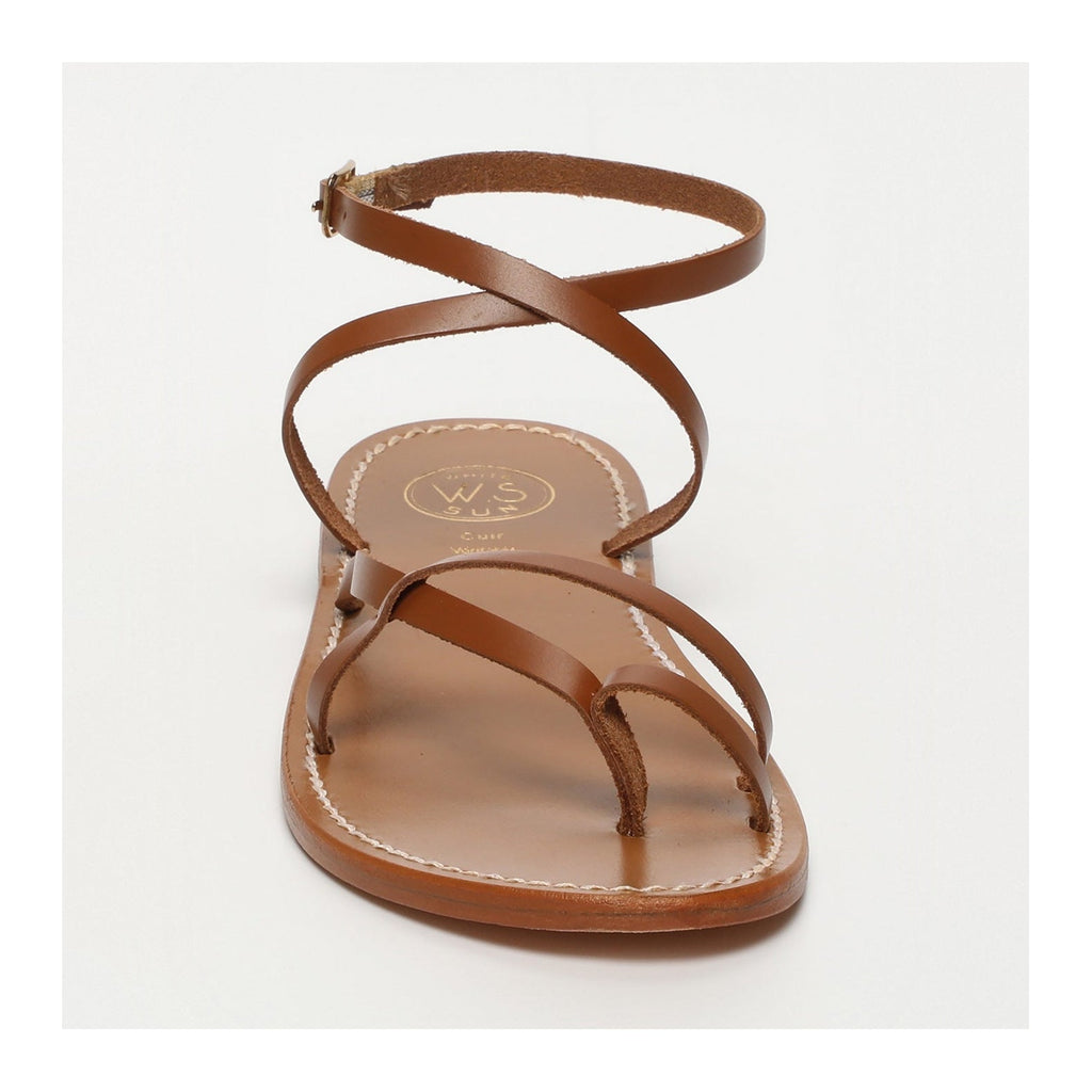 White Sun - Luna Sandals - Camel Buff - Camel