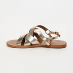 Sandalias Ella - Gold Buff - Gold