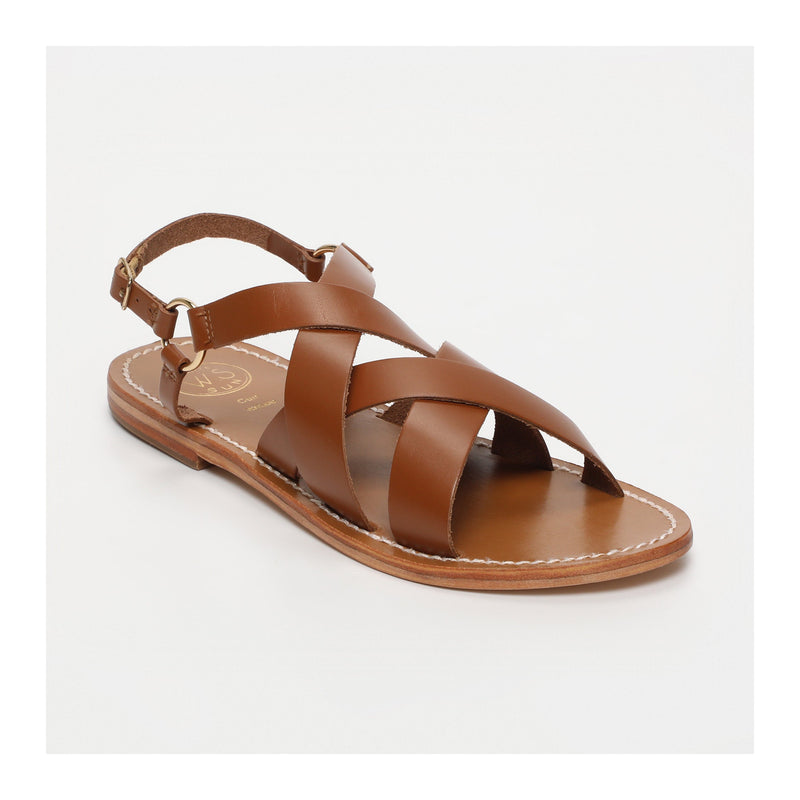 White Sun - Sandales Ella - Camel - Femme