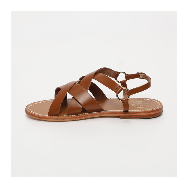 White Sun - Sandales Ella - Camel - Femme