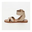 White Sun - Sandales Sofia - Nude Buff - Nude