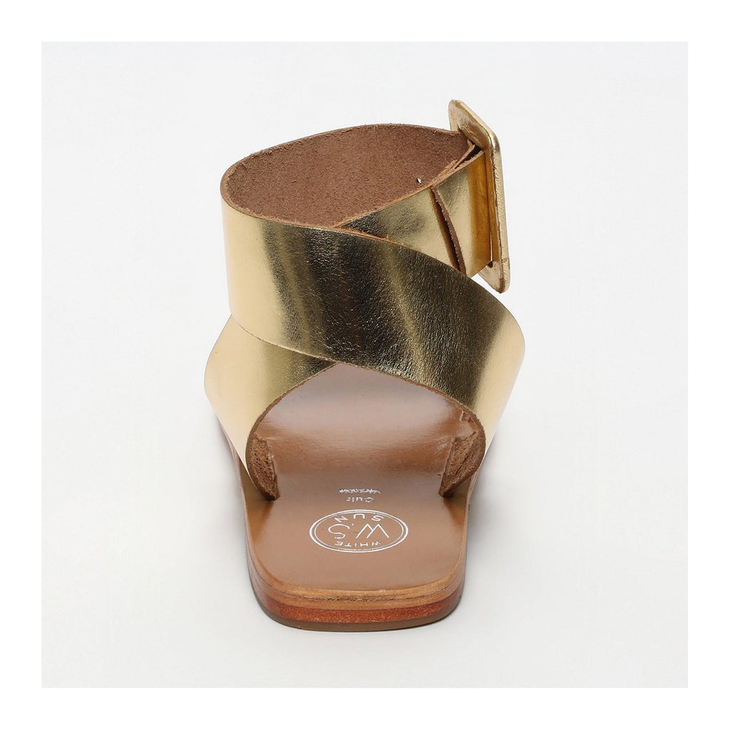 White Sun - Sofia Dark Gold Sandals