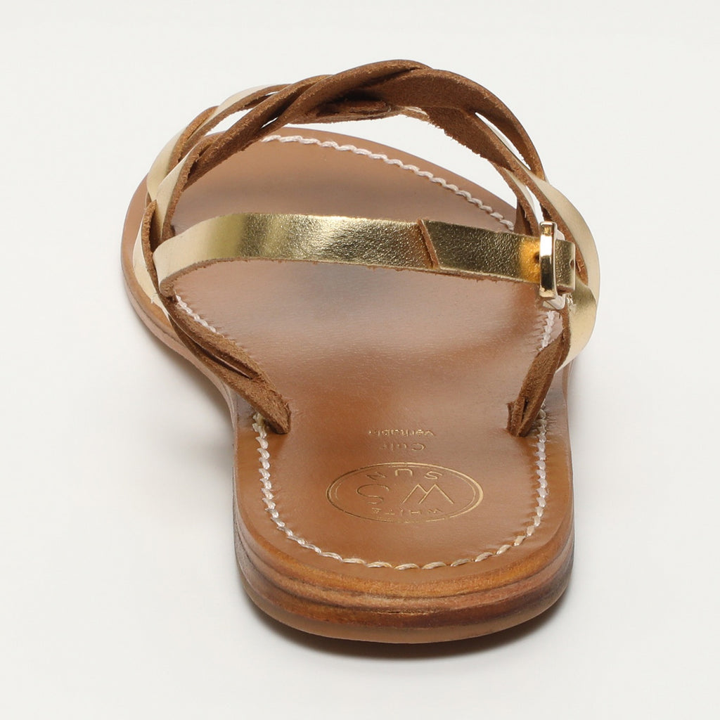 Sandals Burke - Dark Gold