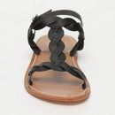 White Sun - Sandalias Burke - Negro Buff - Negro