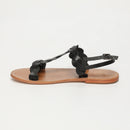 White Sun - Sandalias Burke - Negro Buff - Negro