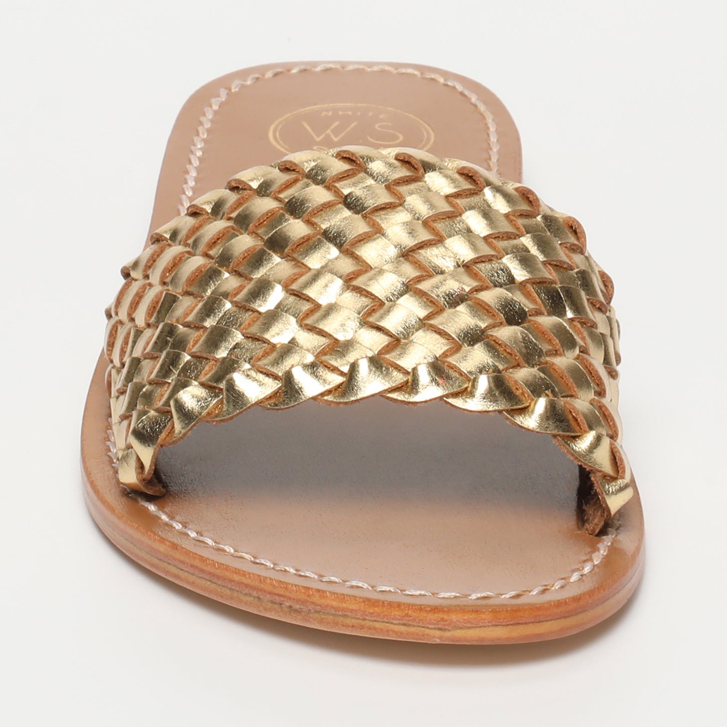 Candida Mules - Dark Gold