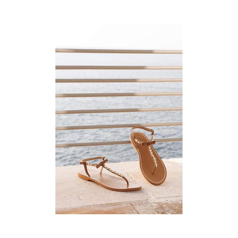 Sol Blanco - Sandalias Herlin - Piel Cabra Marrón - Marrón