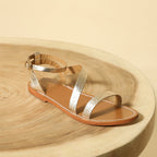 Sandali Xigala - Light Gold Croco