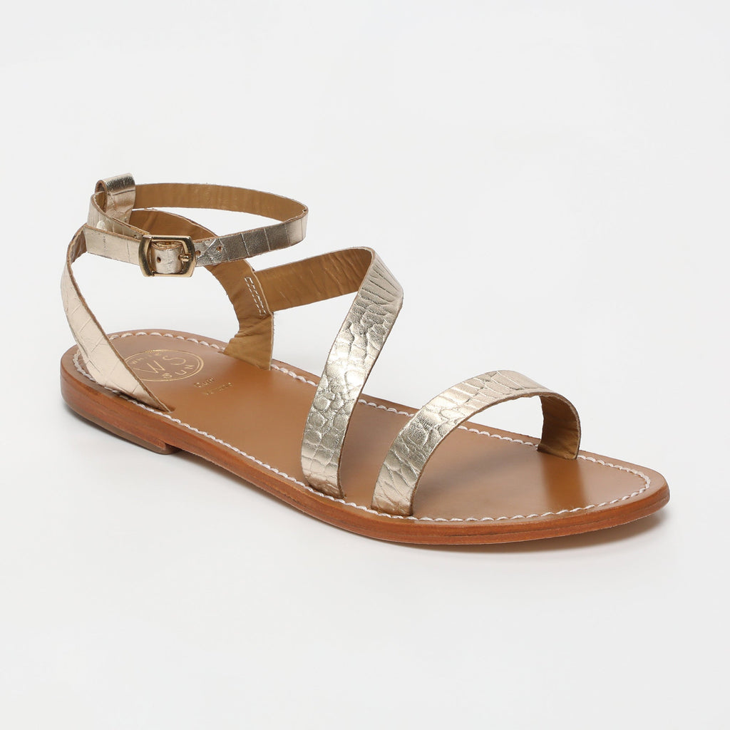 Sandali Xigala - Light Gold Croco