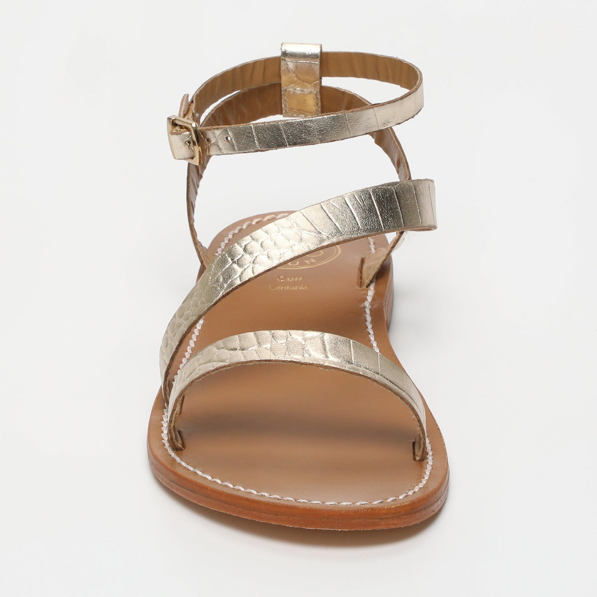 Sandali Xigala - Light Gold Croco
