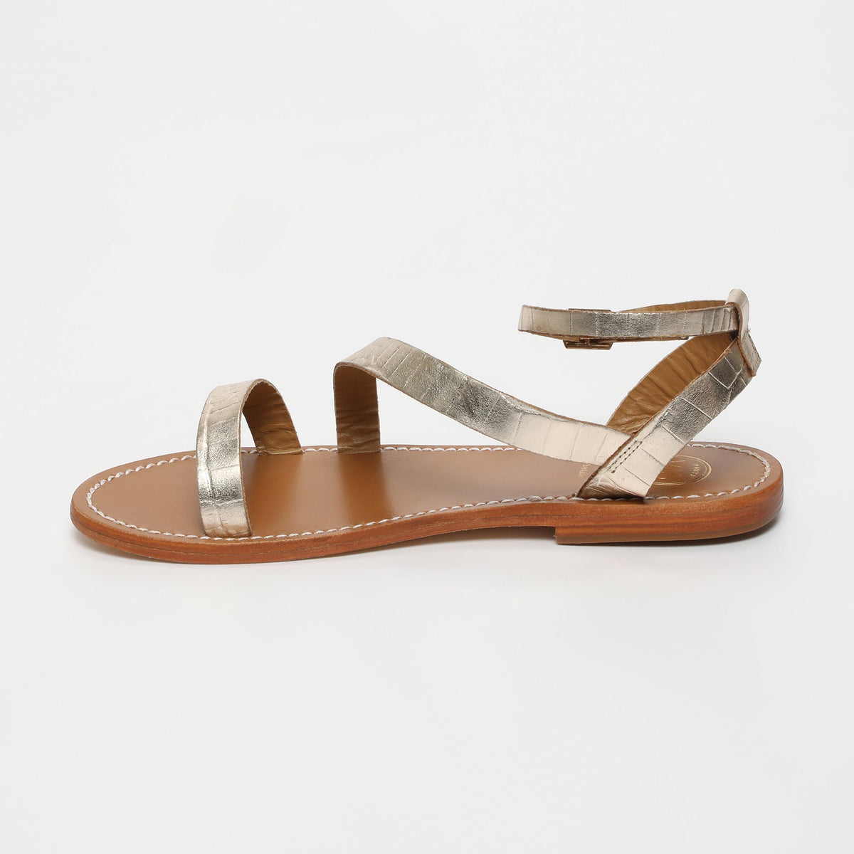 Sandali Xigala - Light Gold Croco