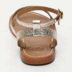 Sandali Xigala - Light Gold Croco