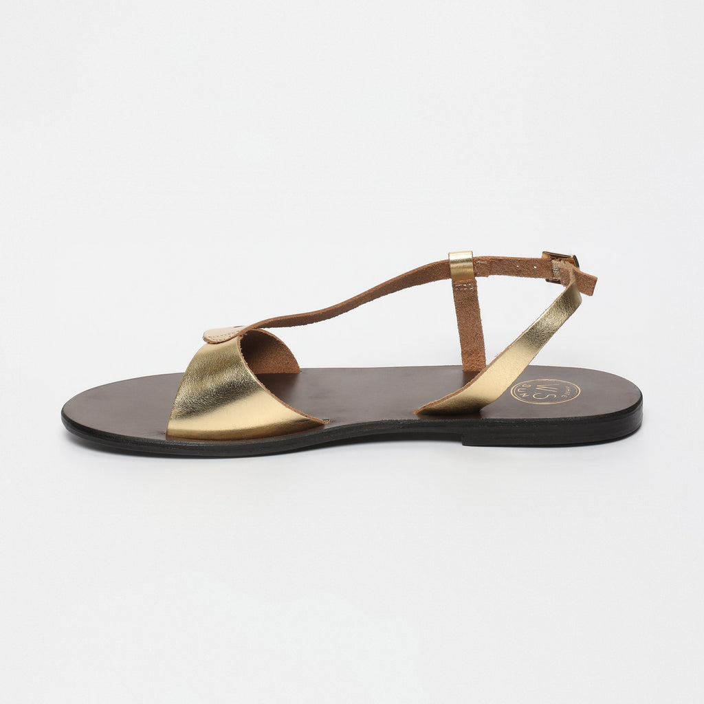 Clairvistone Sandals - Dark Gold