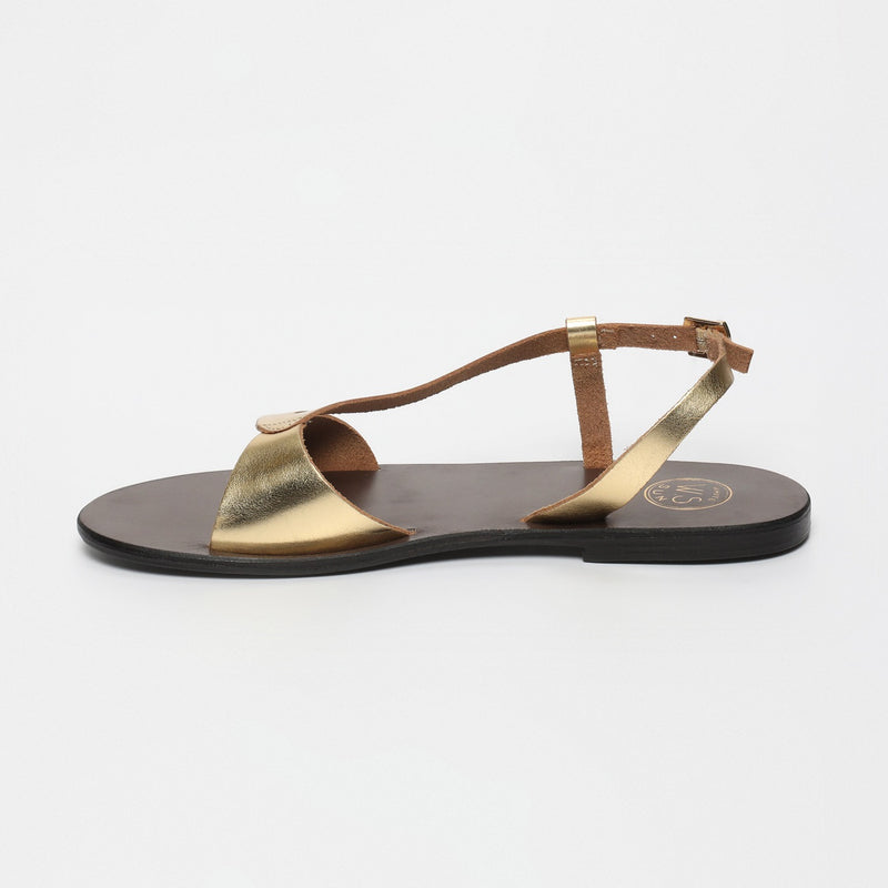 Sandalias Clairvistone - Oro oscuro