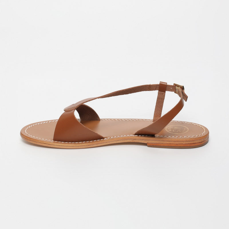 White Sun - Sandales Clairvistone - Camel Buff - Camel