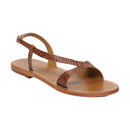 Sandalias Clairvistone - Camel Croco