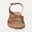 Sandalias Clairvistone - Camel Croco