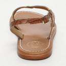 Sandalias Clairvistone - Camel Croco
