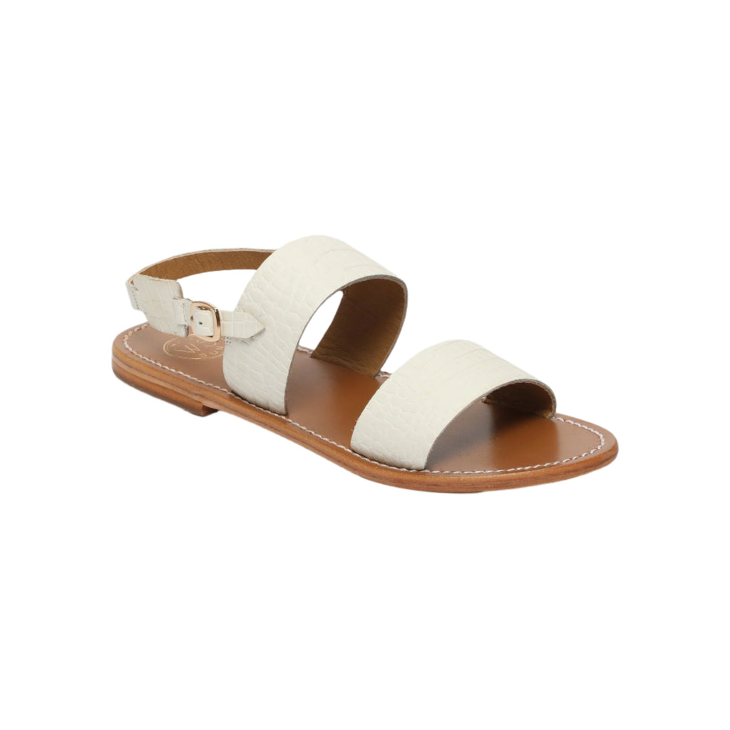 Sandales Sawan - White Croco
