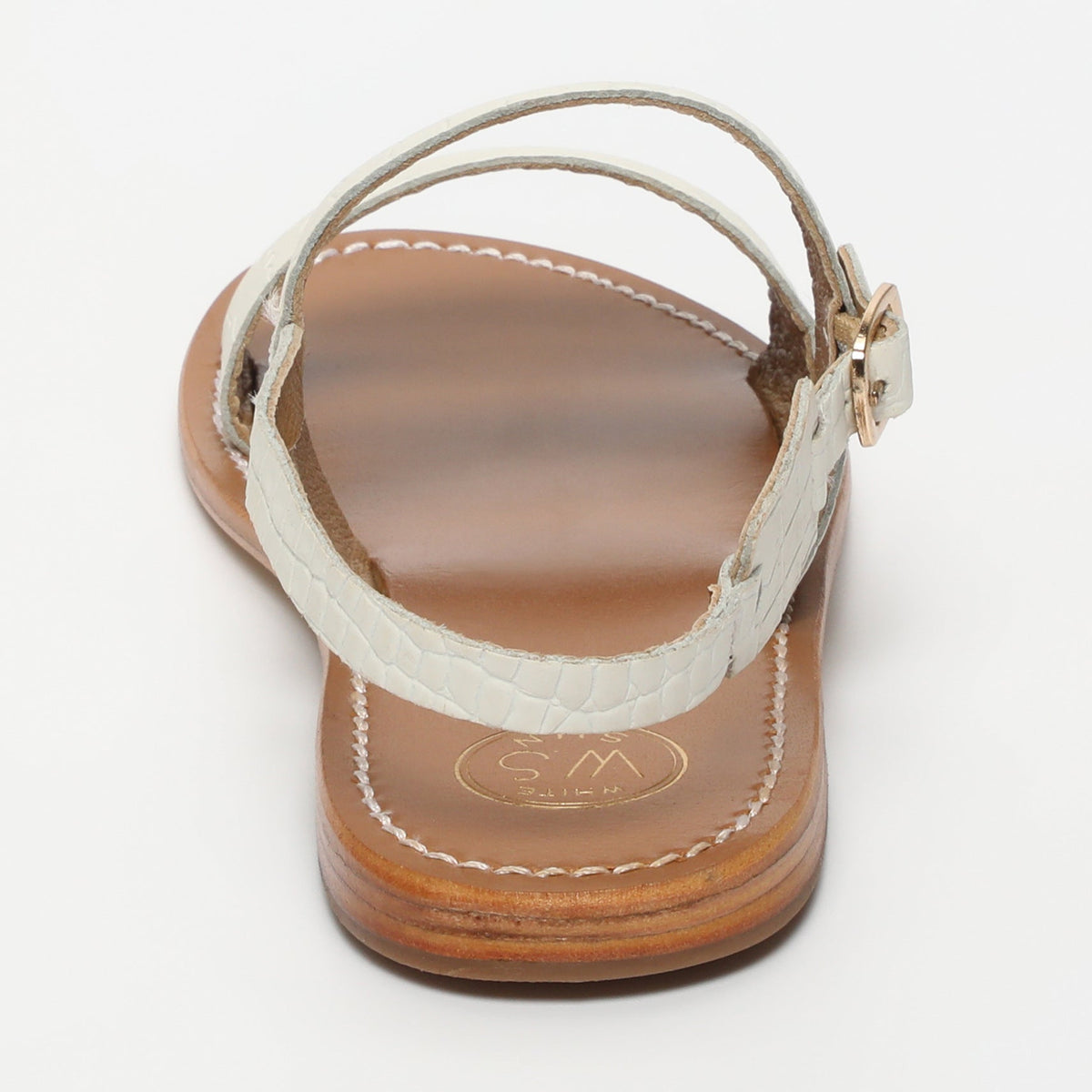 Sandales Sawan - White Croco